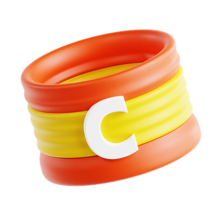 Captain Armband  3D Icon