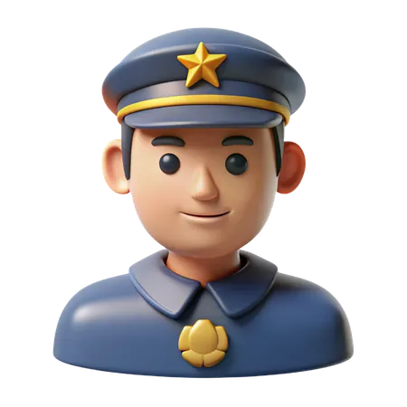 Captain Avatar  3D Icon