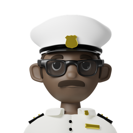 Captain Avatar  3D Icon