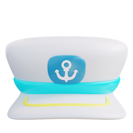 Captain Cap  3D Icon