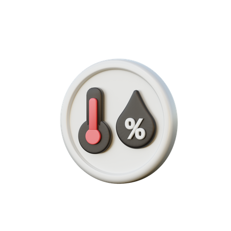 Capteur d'humidité  3D Icon