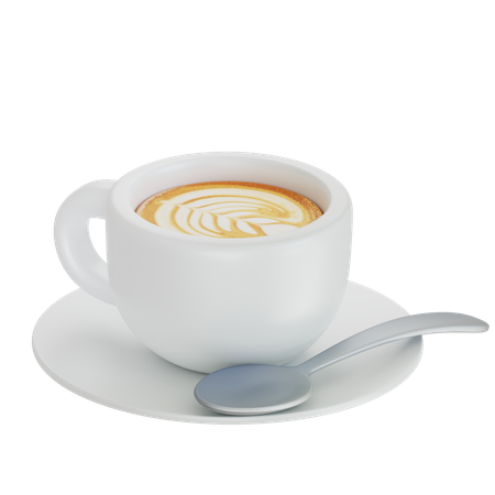 Capuccino  3D Icon