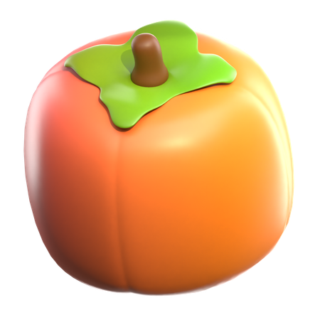 Caqui  3D Icon