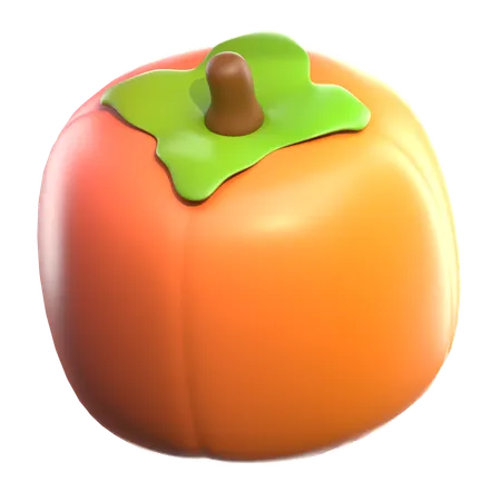 Caqui  3D Icon