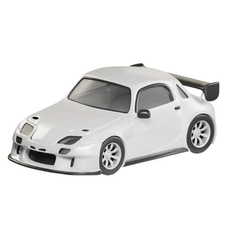 3 D Car Modeling On Transparent Background 3 D Illustration High Resolution 3D Icon