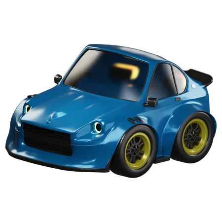 3 D Car Modeling On Transparent Background 3 D Illustration High Resolution 3D Icon