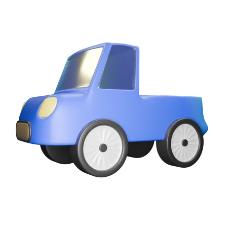 Transport Car For Carrying Goods 3D Icon