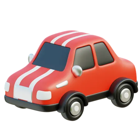 3 D Car Vehicle Icon 3D Icon