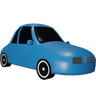 3d car rental logo