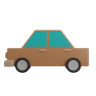 auto car 3d logo
