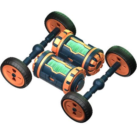Car Battery  3D Icon