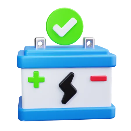 Car Battery  3D Icon