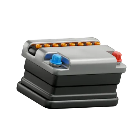 Car Battery  3D Icon