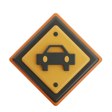 Car Board  3D Icon