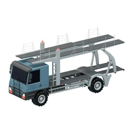 Car Carrier  3D Icon