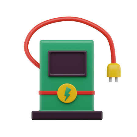 Car Charger  3D Icon