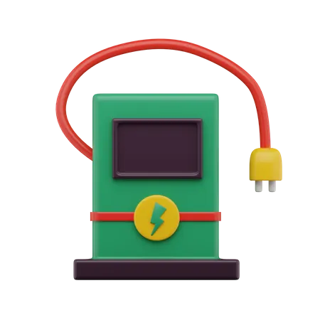 Car Charger  3D Icon