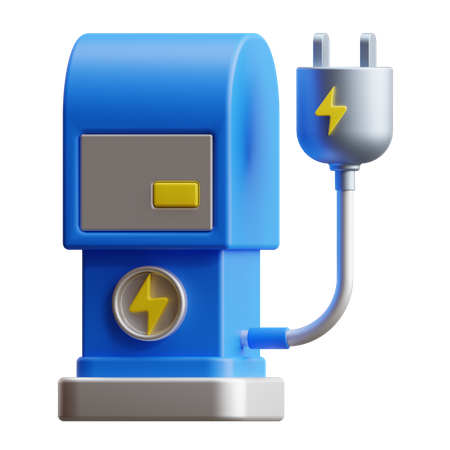 Car Charger  3D Icon