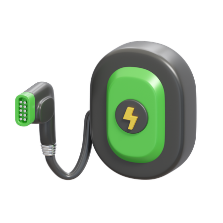 Car Charger  3D Icon