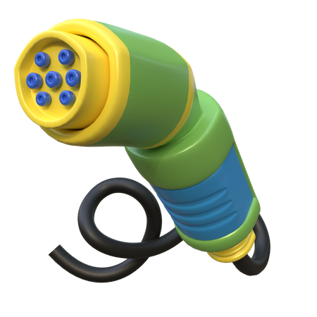 Car Charger  3D Icon