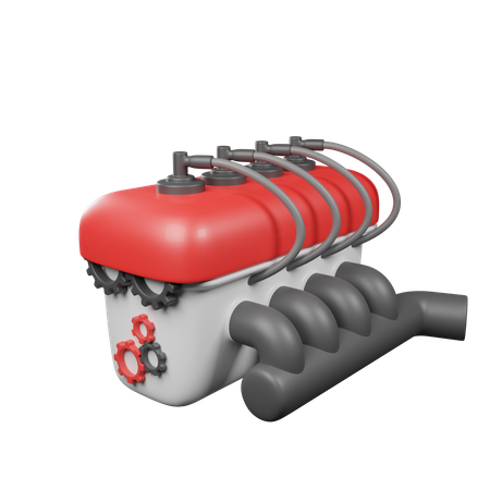 Car Engine  3D Icon