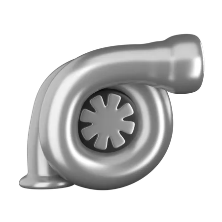 Car Exhaust  3D Icon