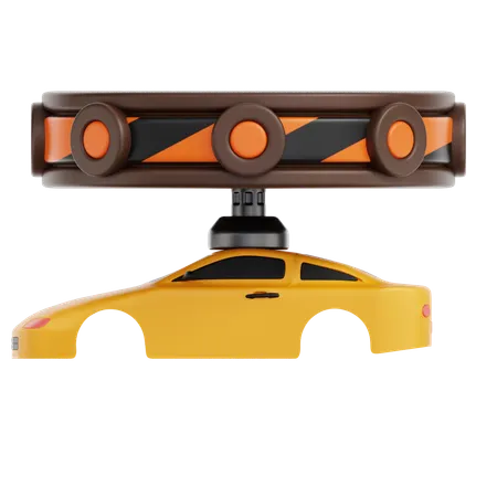 Car Factory  3D Icon