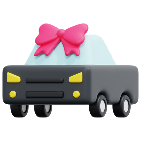 Car Gift 3D Icon