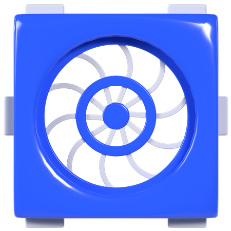 Car Heater  3D Illustration