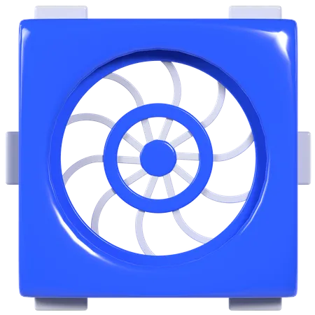 Car Heater  3D Illustration