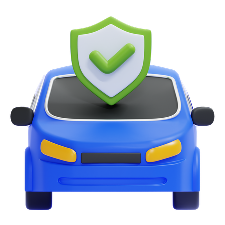 Car Insurance  3D Icon