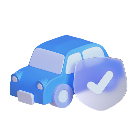 Car Insurance  3D Icon