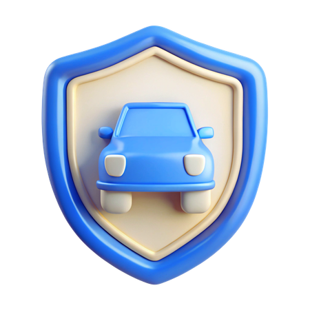 Car Insurance  3D Icon