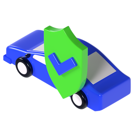 Car insurance  3D Icon