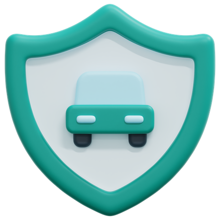 Car Insurance 3D Icon