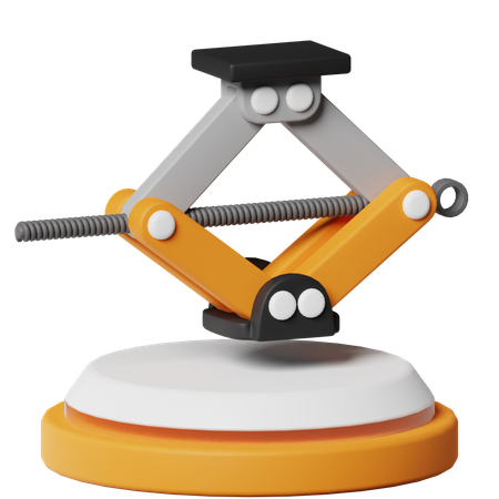 Car Jack  3D Icon