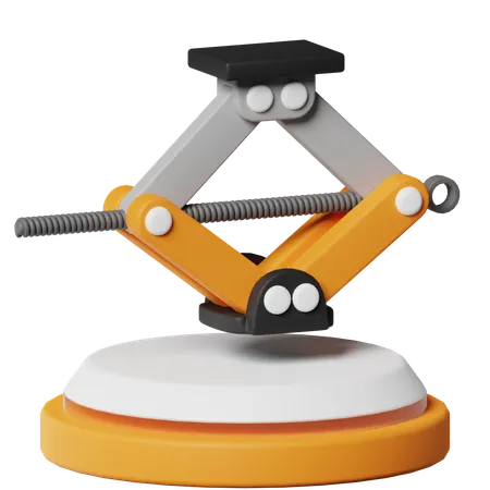 Car Jack  3D Icon