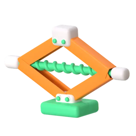 Car Jack  3D Icon