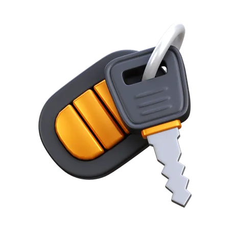 Car Key  3D Icon