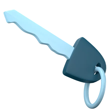 Car Key  3D Icon