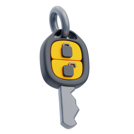 Car Key  3D Icon