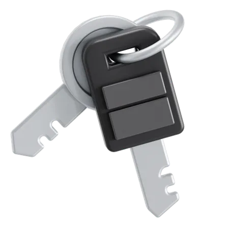 Car key  3D Icon