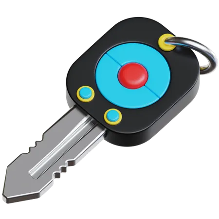 Car Key  3D Icon