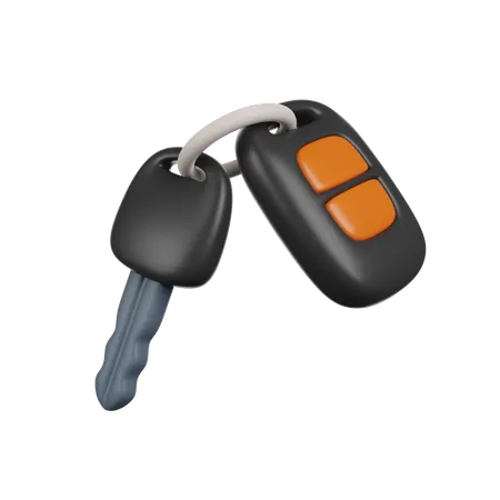 Car Key  3D Icon