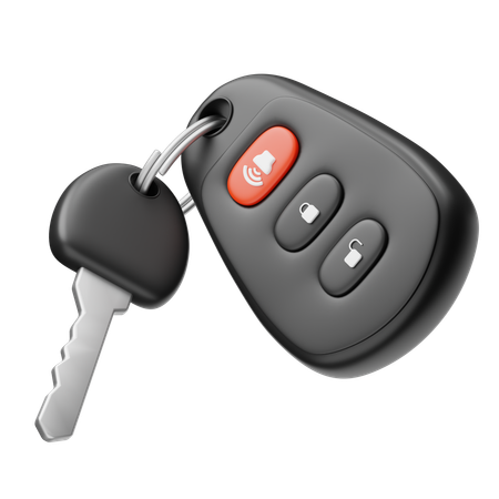 Car Key  3D Icon