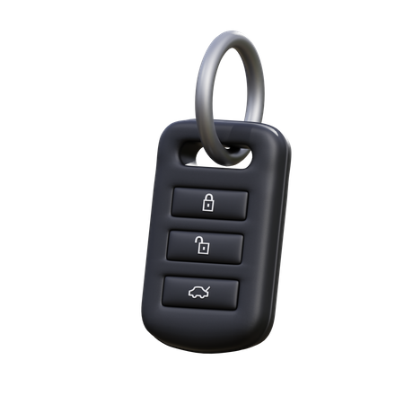 Car Key  3D Icon