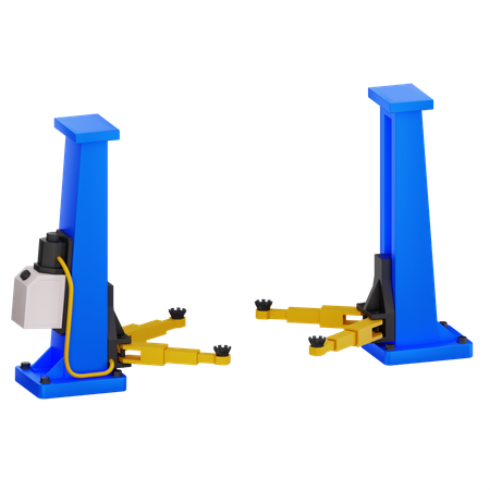 Car Lift  3D Icon