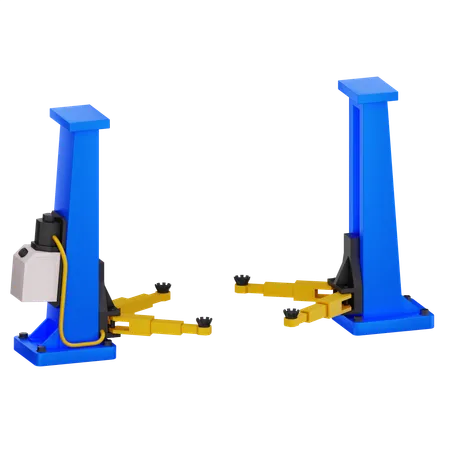 Car Lift  3D Icon