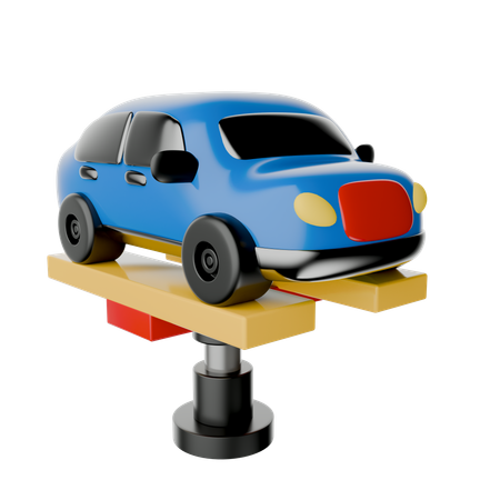 Car Lift  3D Icon