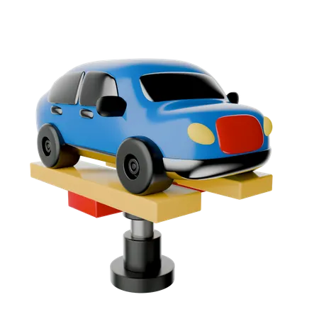 Car Lift  3D Icon